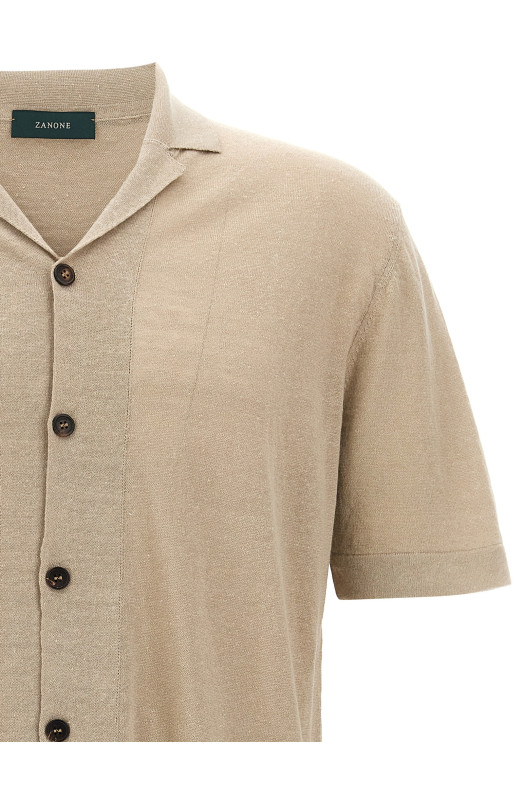 linen shirt Beige