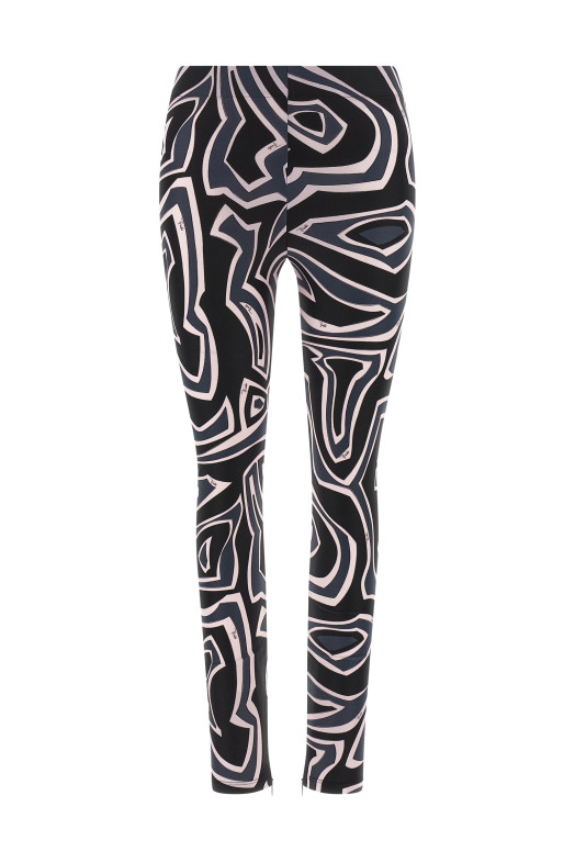 'Labirinto' leggings Multicolor