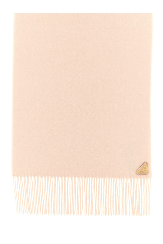 Шарф из шелка и кашемира Розовый PRADA 1FS0652COPF0ORK