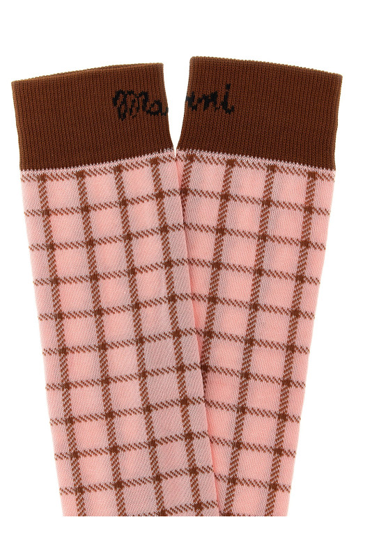 Check socks Multicolor