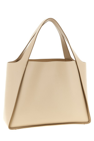 'The logo bag' shopping bag Beige
