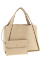 'The logo bag' shopping bag Beige