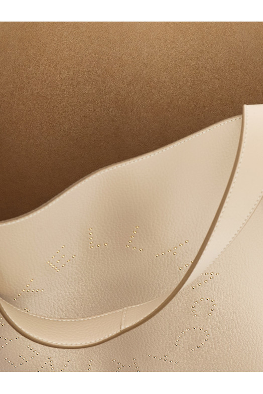 'The logo bag' shopping bag Beige