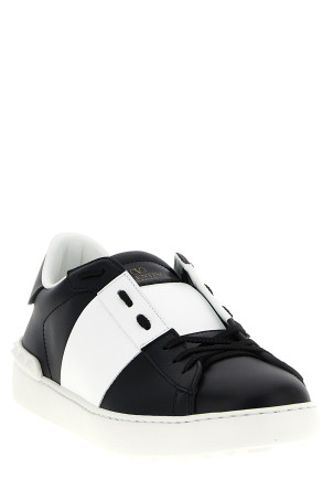 Valentino Garavani 'Open' sneakers Black-grey
