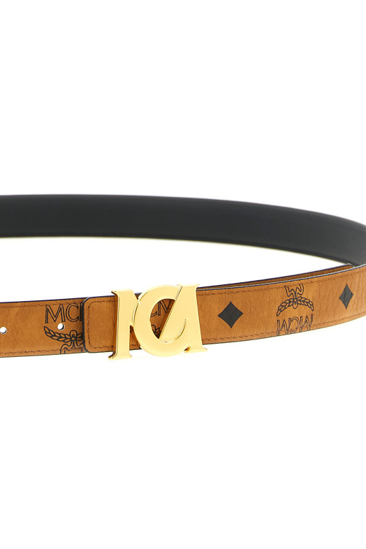 Ремень с пряжкой с логотипом Коричневый MCM MYBFSUM01CO