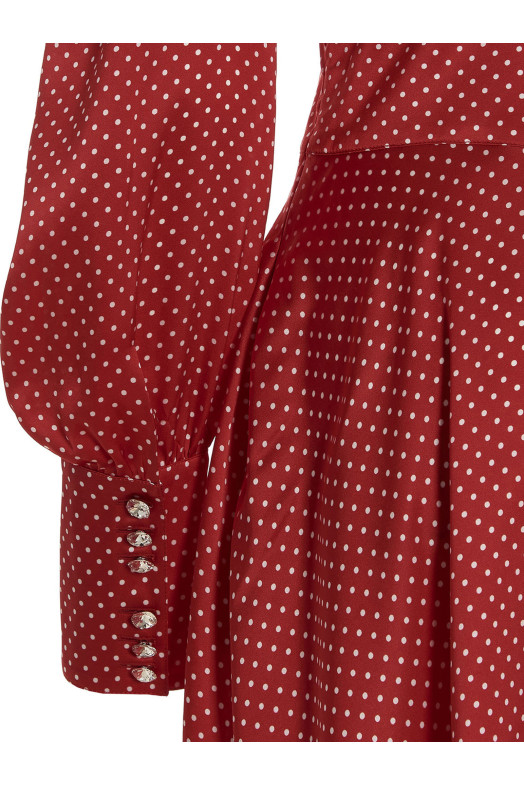 Пол Пол Идрисс Красный ALEXANDRE VAUTHIER 231DR1811DARINGRED