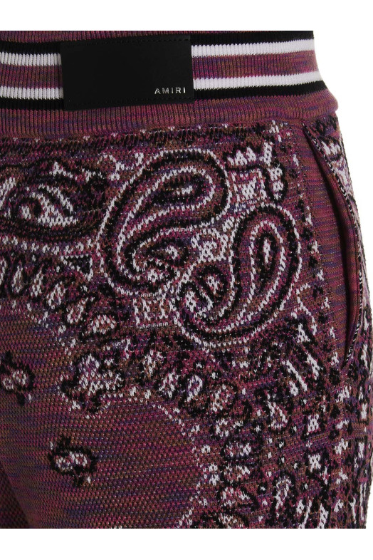 Джоггеры «Space Dye Bandana» Фиолетовые AMIRI WKP001510