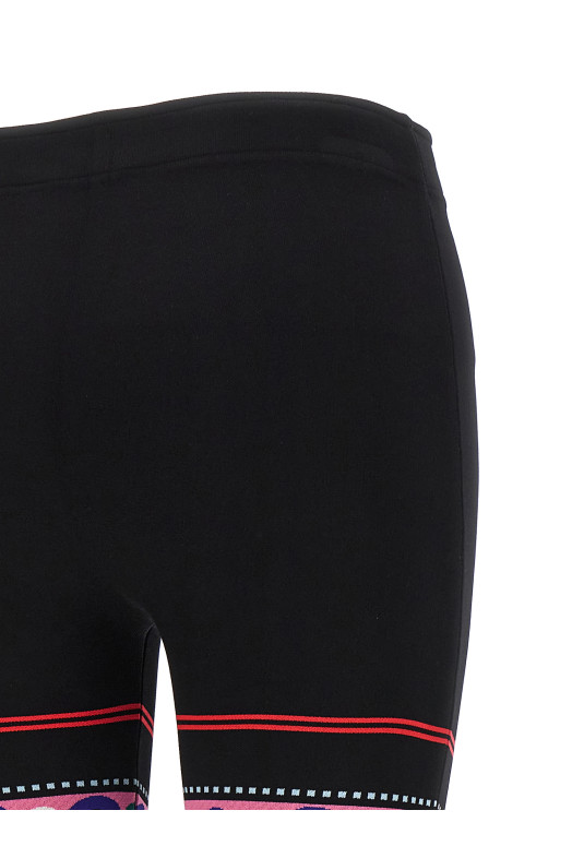 Леггинсы с жаккардовым узором, многоцветные EMILIO PUCCI 3RKT053R955A63