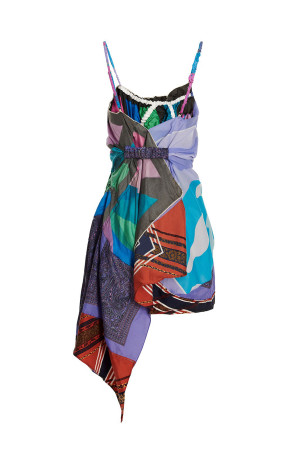 Сукня «Slip Scarf» Багатоколірна 23127592