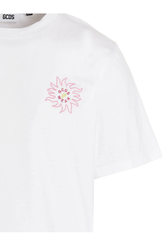 T-shirt 'Surfing Weirdo' White