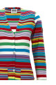 Striped cardigan Multicolor