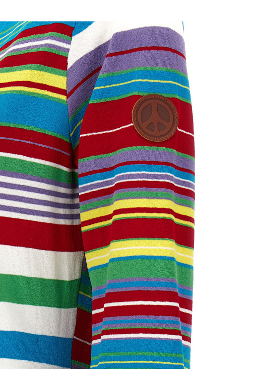 Striped cardigan Multicolor