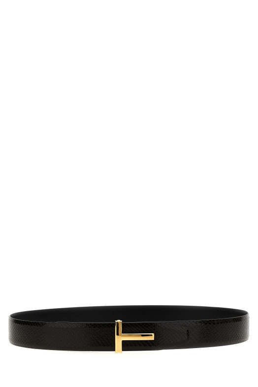 Реверсивный ремень с логотипом, многоцветный TOM FORD TB178LCL471G1B011