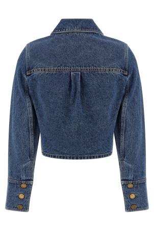 Джинсовая куртка Blue BALMAIN GF1TC215DG086EX