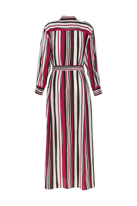 Striped shirt dress Multicolor