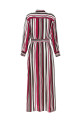 Striped shirt dress Multicolor