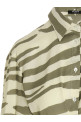 Сорочка Zebra, різнокольорова BALMAIN AF1HU105VC81GLU