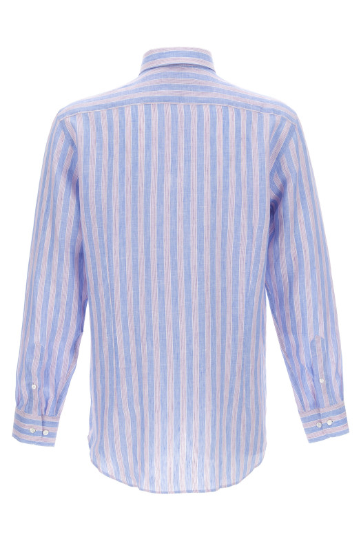 Льняная рубашка Разноцветная ETRO MRIB000299TR336S9880