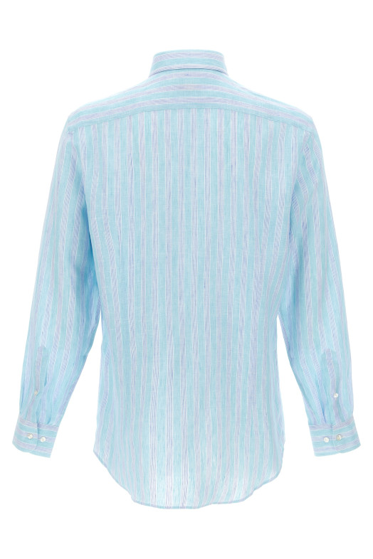 Льняная рубашка Разноцветная ETRO MRIB000299TR336S9890