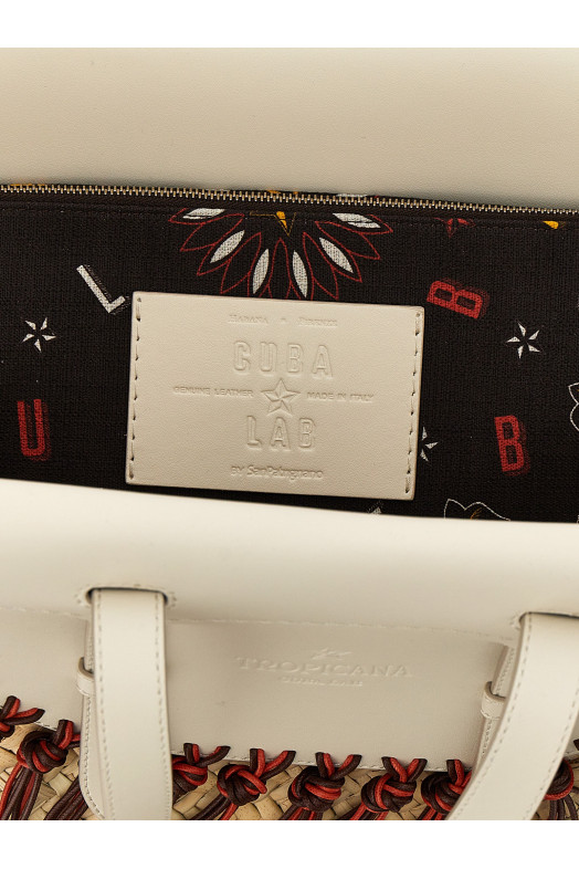 Cuba Lab x SanPa 'Tropicana' shopping bag Multicolor