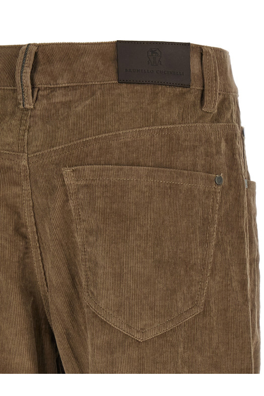 Corduroy pants Beige