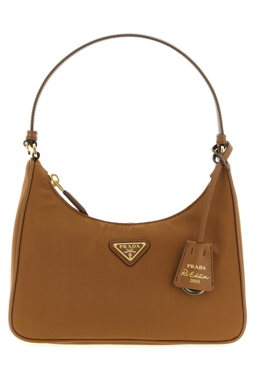 'Prada Re-Edition 2005' shoulder bag Brown