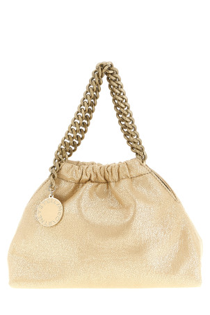 'Falabella Mini Drawstring' crossbody bag Gold