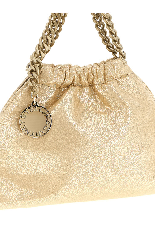 'Falabella Mini Drawstring' crossbody bag Gold
