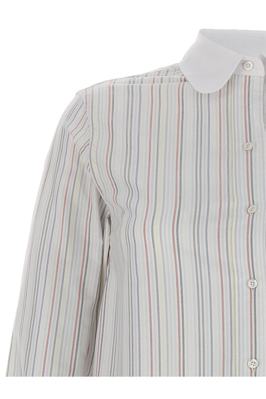 Платье-рубашка в полоску Разноцветное THOM BROWNE FDSD95CF0272996