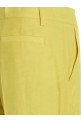 Брюки из смешанного льна, желтые PAROSH D231203RAISA23016