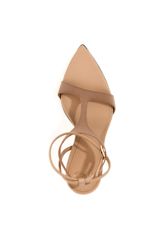 'Jackie' sandals Beige