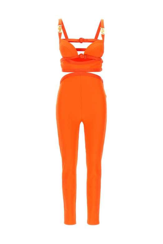 La Vacanza capsule 'Medusa '95' jumpsuit orange