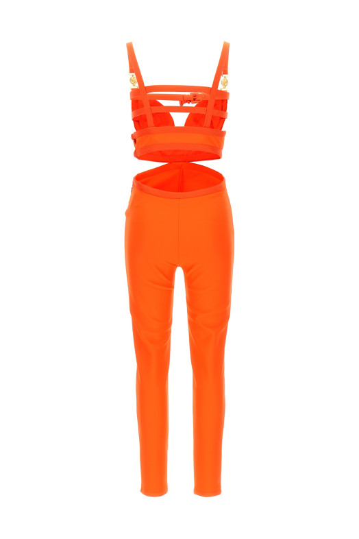 La Vacanza capsule 'Medusa '95' jumpsuit orange
