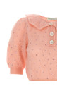 Rhinestone sweater Pink