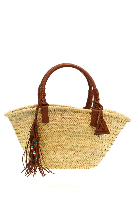 'Icon Palm Leaf Big' handbag Brown