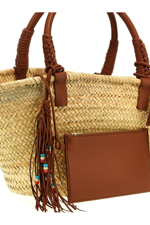 'Icon Palm Leaf Big' handbag Brown