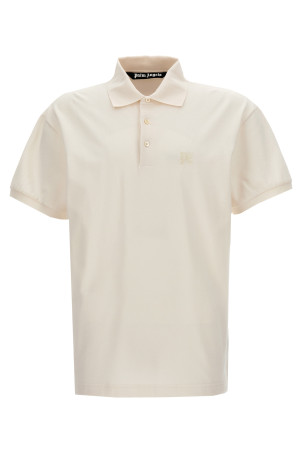 'Monogram' polo shirt White