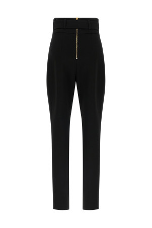 Штани з поясом Чорні BALMAIN GF1PL024JL050PA