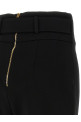 Брюки с поясом Черные BALMAIN GF1PL024JL050PA