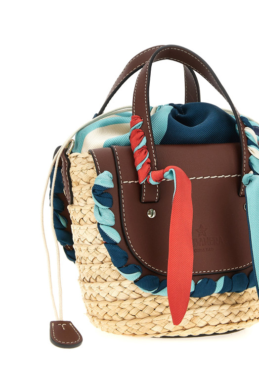 Cuba Lab 'Habanera Silk- Skydream' handbag Multicolor