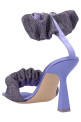 'Cher Crystal’ sandals Purple