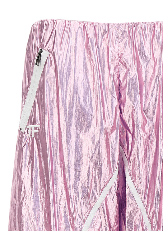 Ламинированные спортивные штаны Розовые TOM FORD PAW518FAX1037DP243