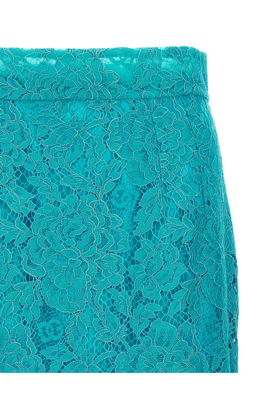 Кружевная юбка BLUE DOLCE & GABBANA F4B7ITHLM7LB4469