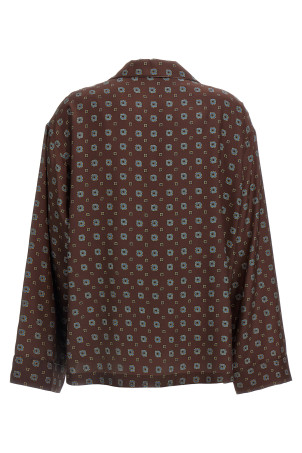 Patterned shirt Brown