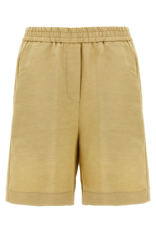 Льняные бермуды Бежевый NUDE 1103E25210243
