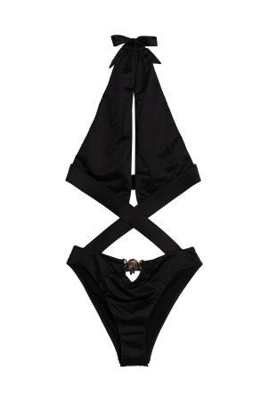'Medusa’ one piece swimsuit Black