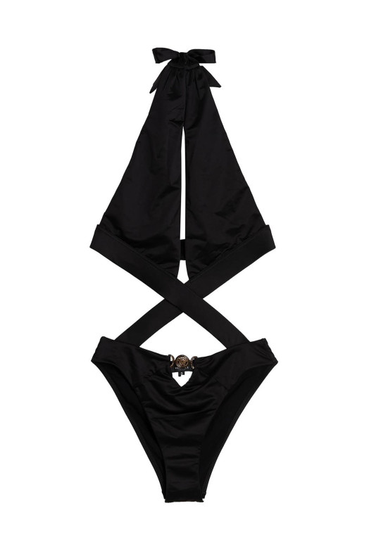 'Medusa’ one piece swimsuit Black
