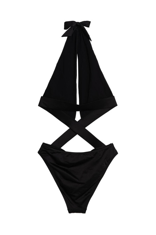'Medusa’ one piece swimsuit Black