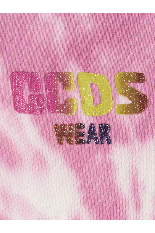 Толстовка с капюшоном «GCDS Tie Dye» Разноцветная SS23M100304MX