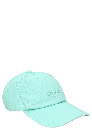 Logo embroidery baseball cap Green